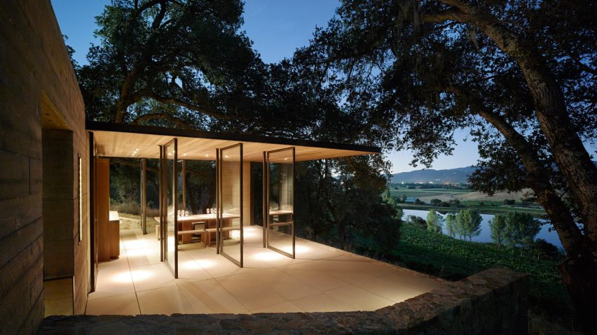 Walker Warner Architects create wine-tasting pavilions in Napa