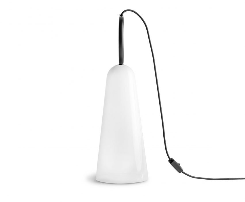 Petite Friture's Abstraction collection includes lighting and wallpaper