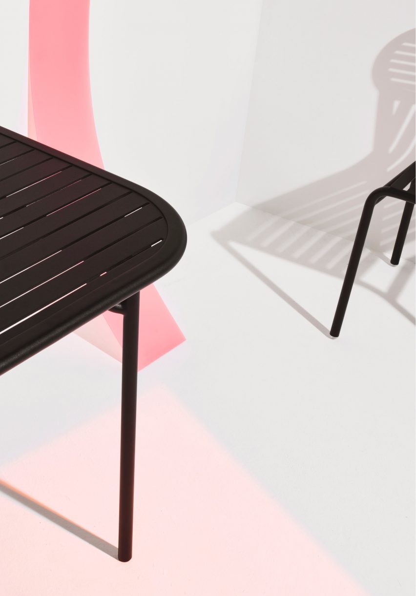 Petite Friture's Abstraction collection includes lighting and wallpaper
