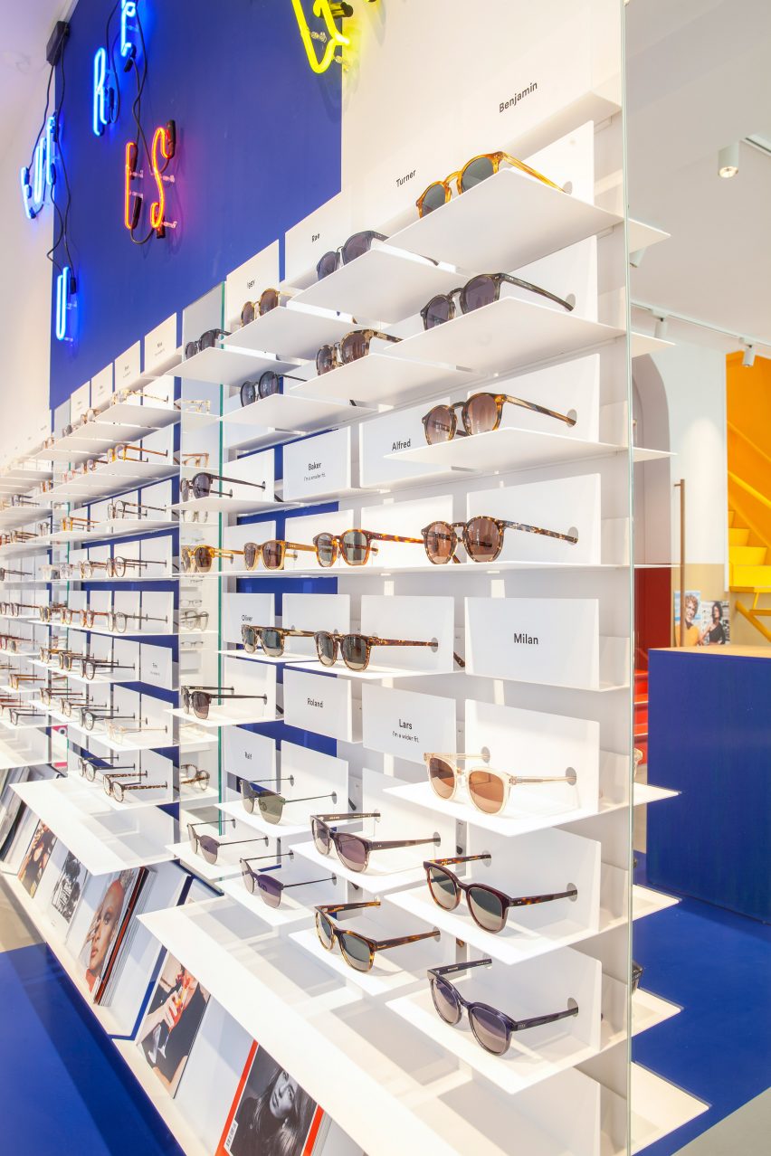 Spacon & X design Ace & Tate's new Copenhagen eye-wear store to evoke an artist's studio
