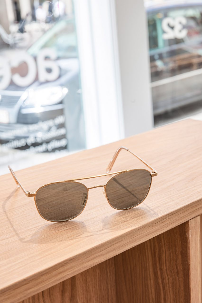 Spacon & X design Ace & Tate's new Copenhagen eye-wear store to evoke an artist's studio