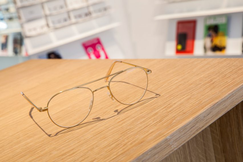Spacon & X design Ace & Tate's new Copenhagen eye-wear store to evoke an artist's studio