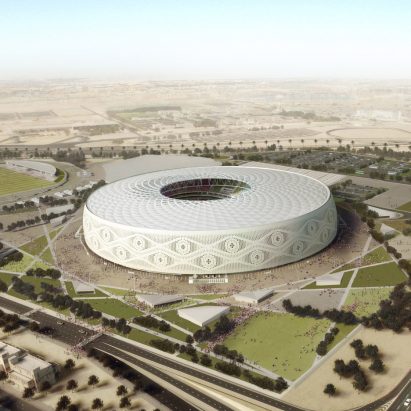 Ibrahim M Jaidah unveils cap-inspired stadium for Qatar 2022 FIFA World Cup