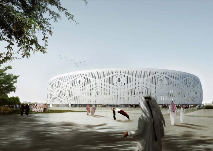 Al Thumama Stadium by Ibrahim M Jaidah