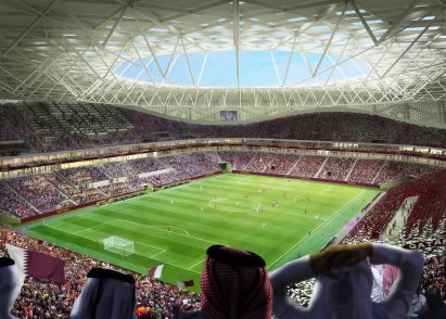Al Thumama Stadium by Ibrahim M Jaidah