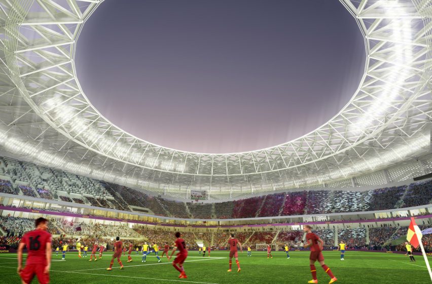 Al Thumama Stadium by Ibrahim M Jaidah