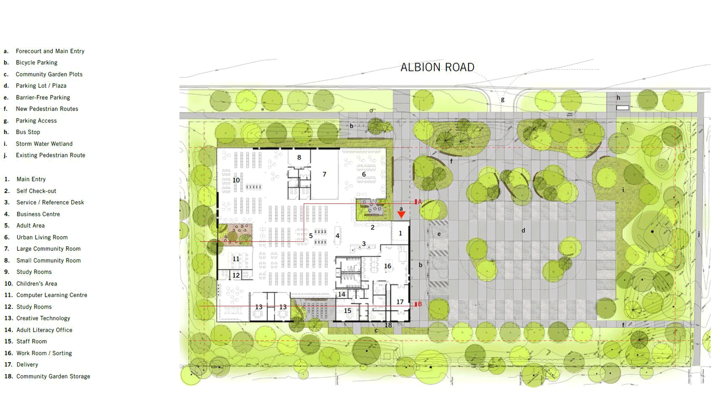 Albion Library by Perkins+Will