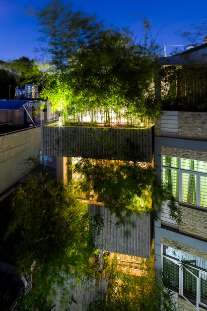 Bamboo House by Vo Trong Nghia