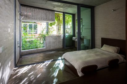 Bamboo House by Vo Trong Nghia