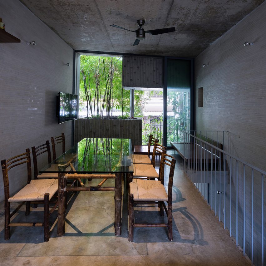 Bamboo House by Vo Trong Nghia