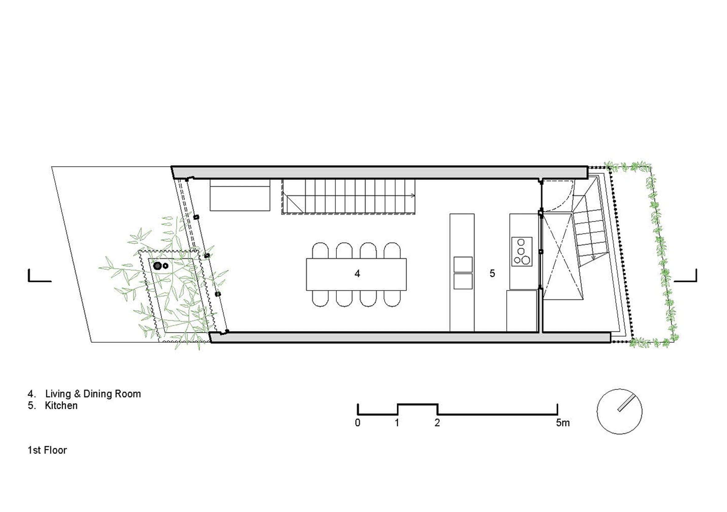 Bamboo House by Vo Trong Nghia