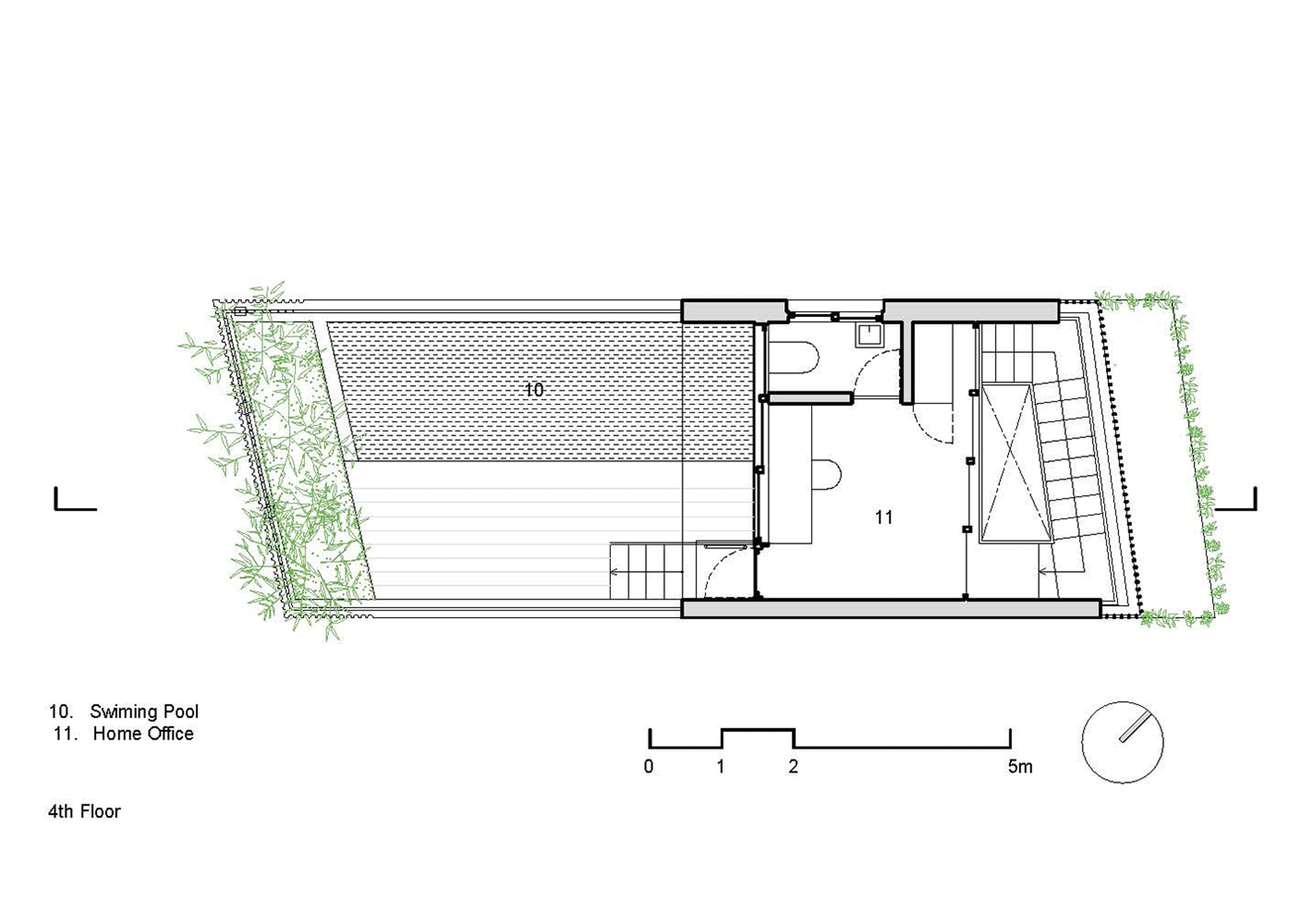 Bamboo House by Vo Trong Nghia