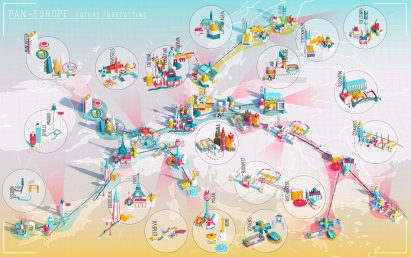 Bartlett student Cassidy Reid devises a Hyperloop network to "make Europe great again"
