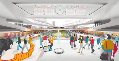 Bartlett student Cassidy Reid devises a Hyperloop network to "make Europe great again"