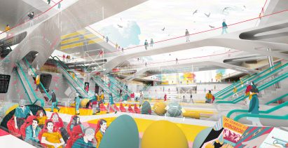 Bartlett student Cassidy Reid devises a Hyperloop network to "make Europe great again"