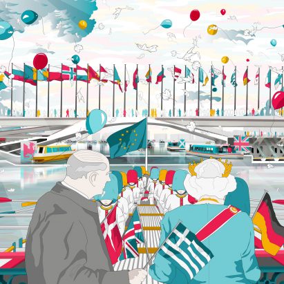 Bartlett student Cassidy Reid devises a Hyperloop network to "make Europe great again"