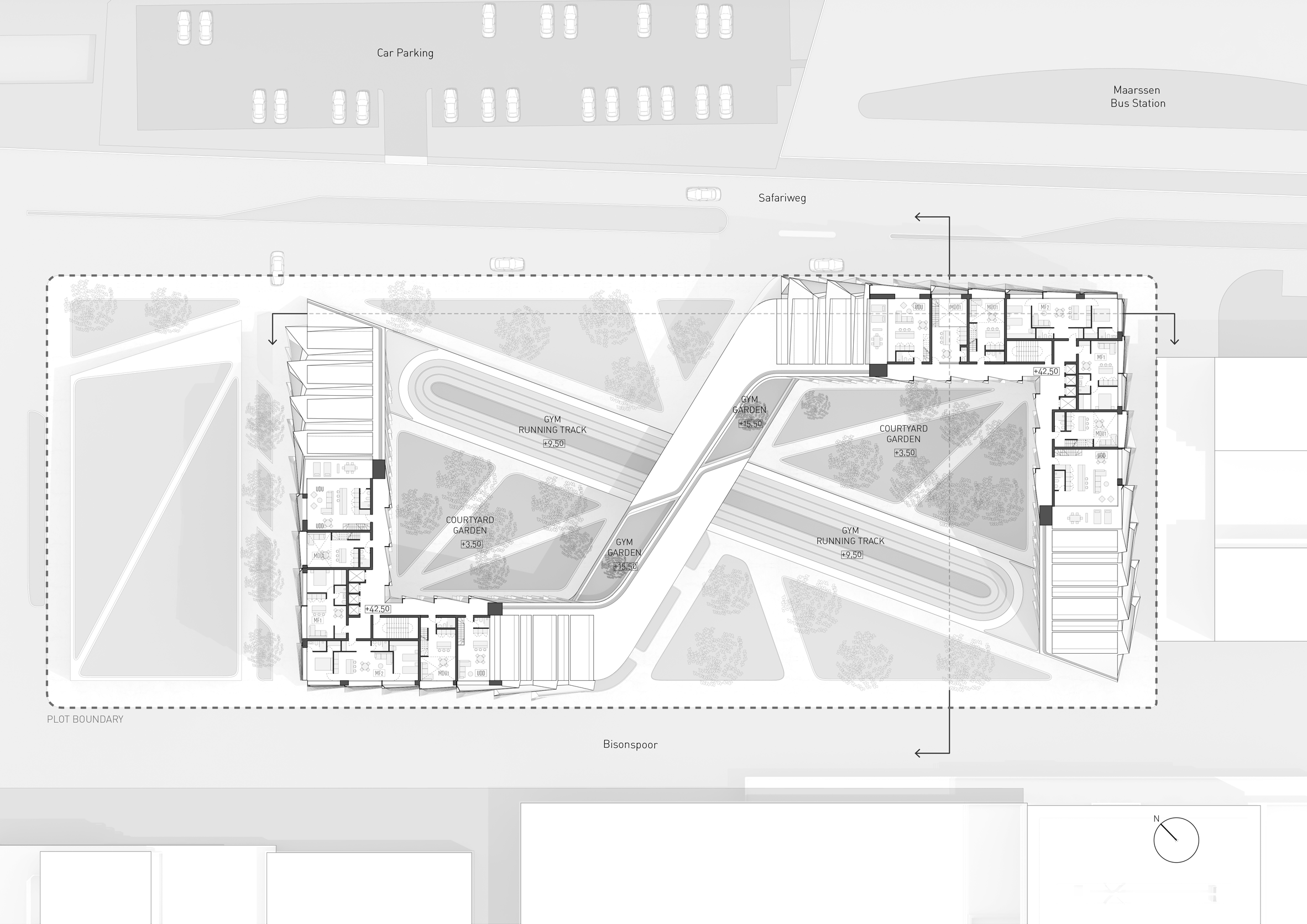 Looping Towers by Peter Pichler Architecture