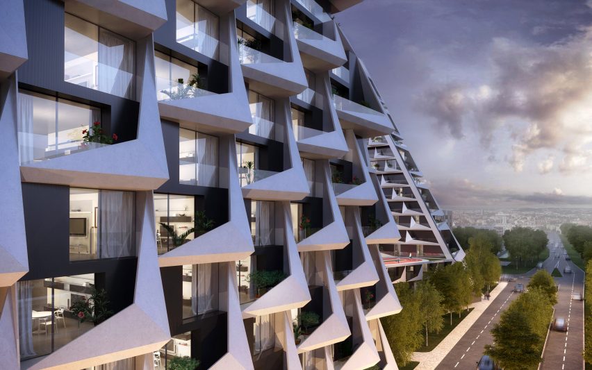 Looping Towers by Peter Pichler Architecture