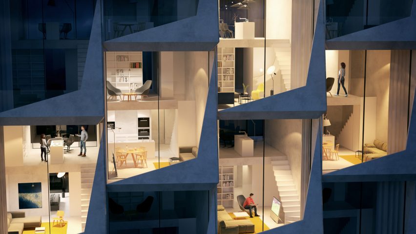 Looping Towers by Peter Pichler Architecture