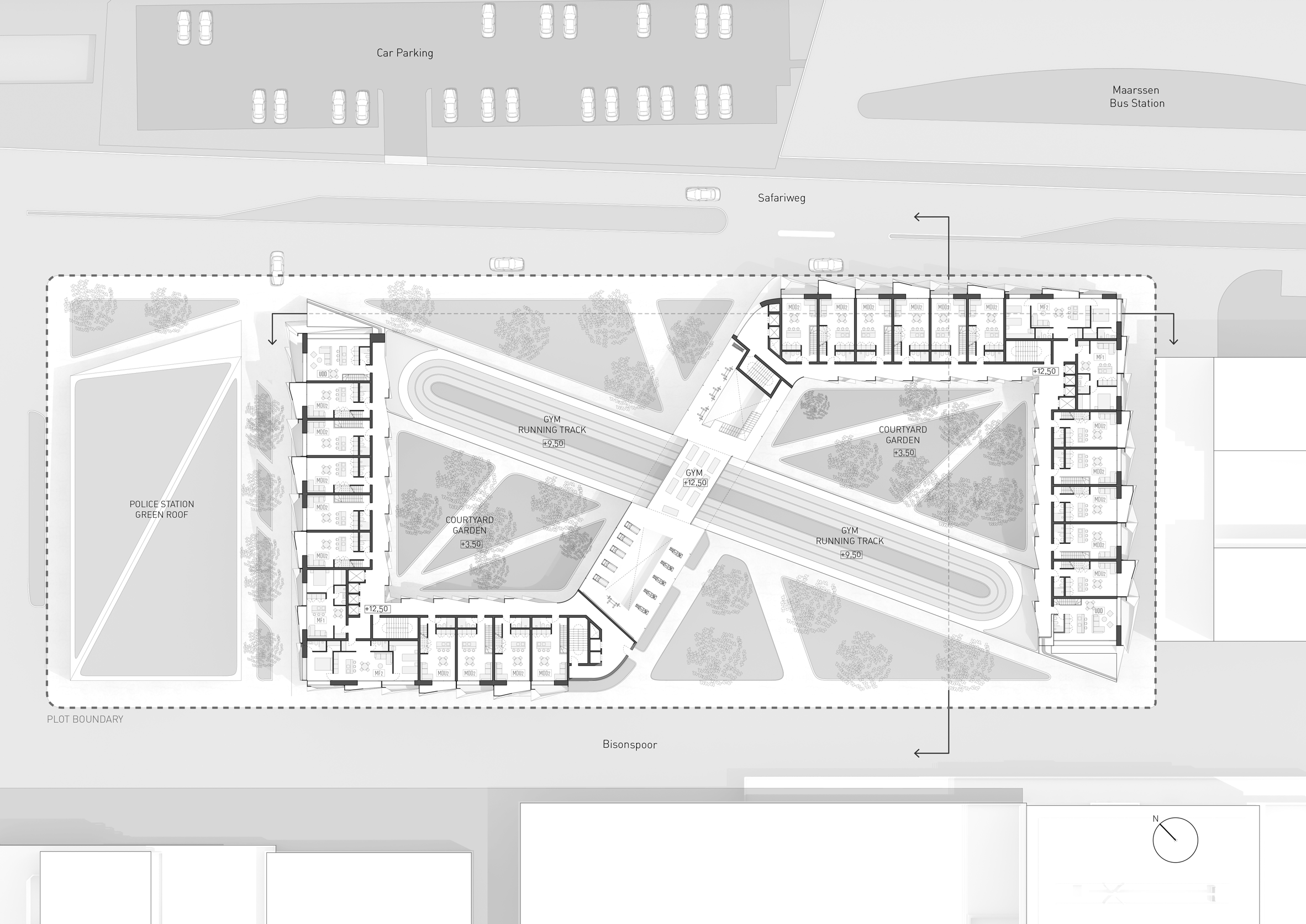 Looping Towers by Peter Pichler Architecture