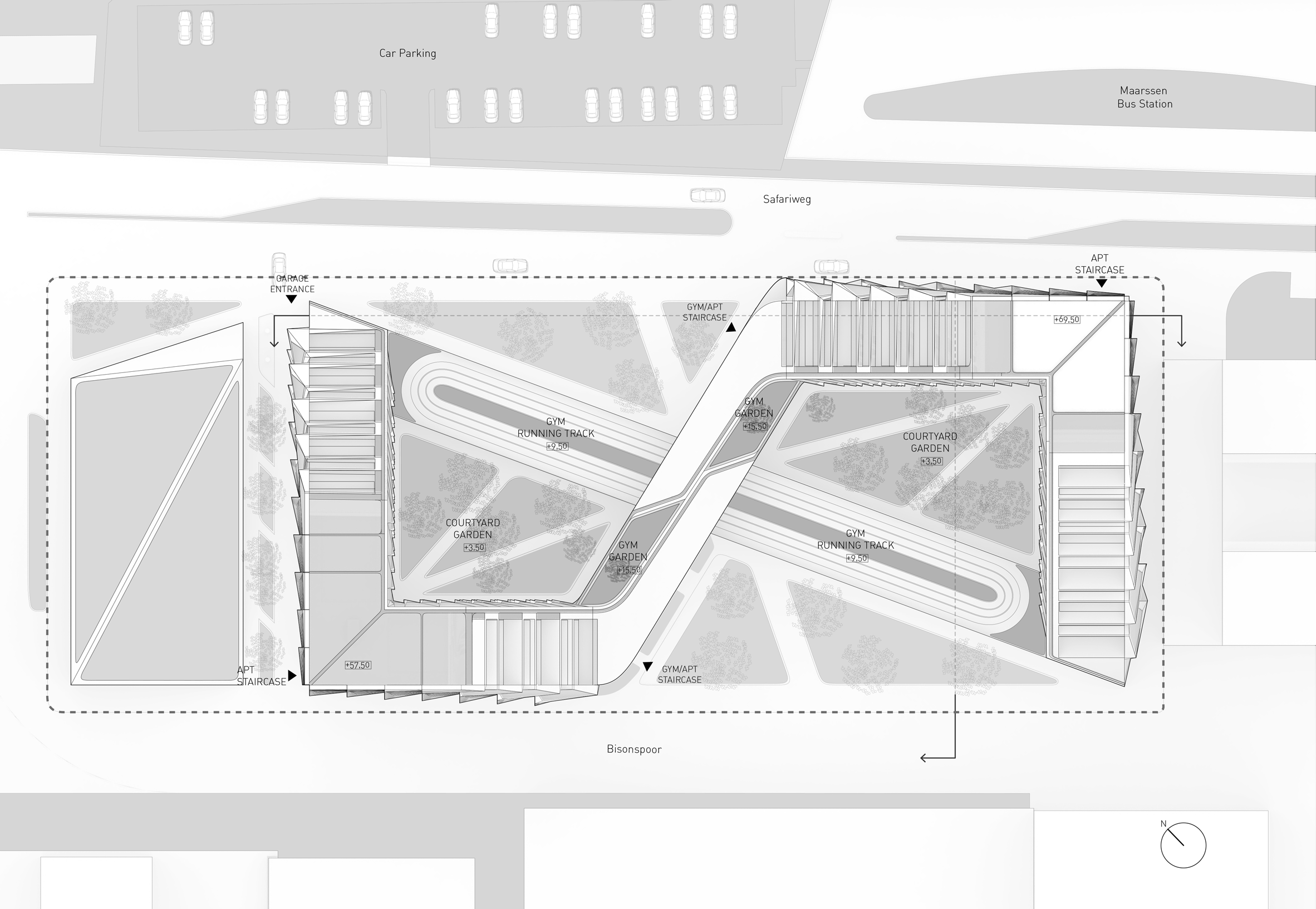 Looping Towers by Peter Pichler Architecture