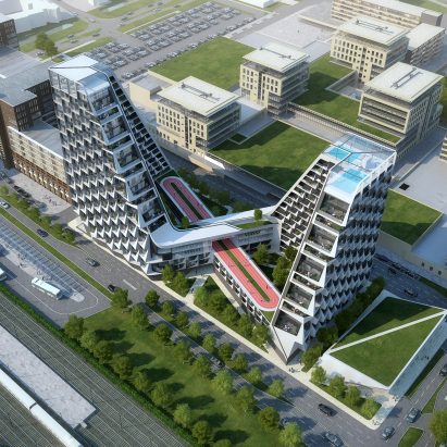Looping Towers by Peter Pichler Architecture