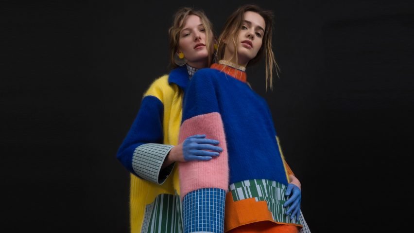 Chen Zhi celebrates fashion’s “superficial” reputation with colourful knitwear collection