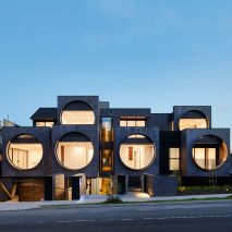 Huge porthole windows bathe Melbourne apartments with natural light