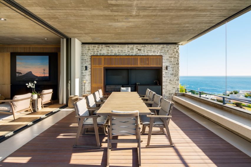Local architecture firm Malan Vorster designs seaside Clifton House in Cape Town