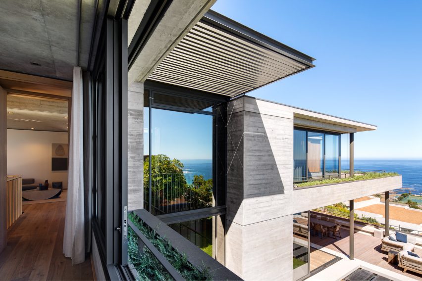 Local architecture firm Malan Vorster designs seaside Clifton House in Cape Town