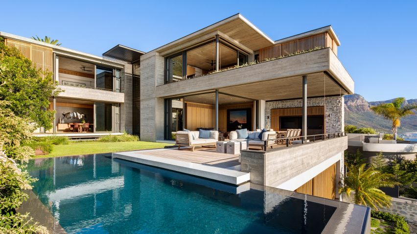 Local architecture firm Malan Vorster designs seaside Clifton House in Cape Town