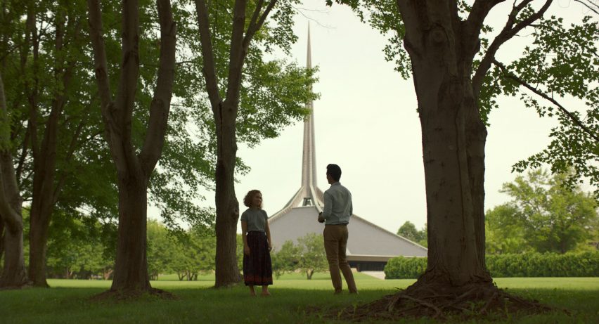 Stills from Columbus movie by Kogonada