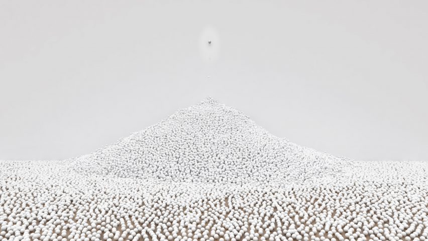 Snarkitecture’s installation for COS will feature thousands of glass marbles