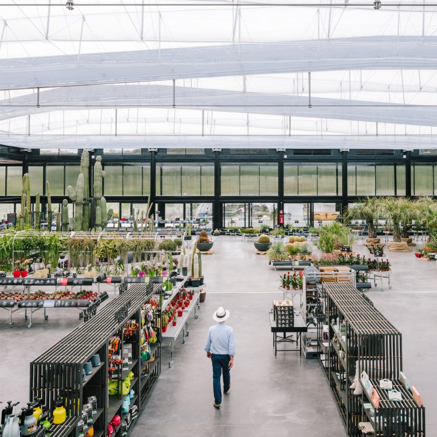 Garciagerman Arquitectos design cactus centre in Madrid
