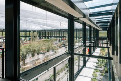 Garciagerman Arquitectos design cactus centre in Madrid