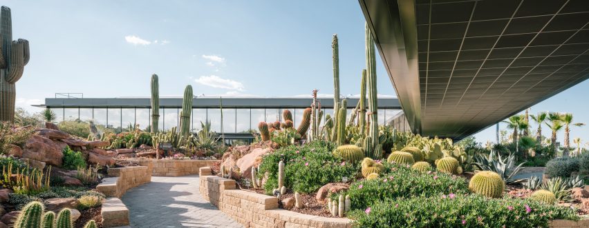 Garciagerman Arquitectos design cactus centre in Madrid