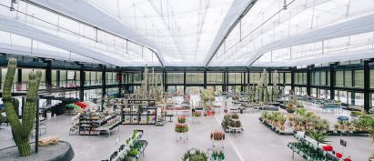 Garciagerman Arquitectos design cactus centre in Madrid