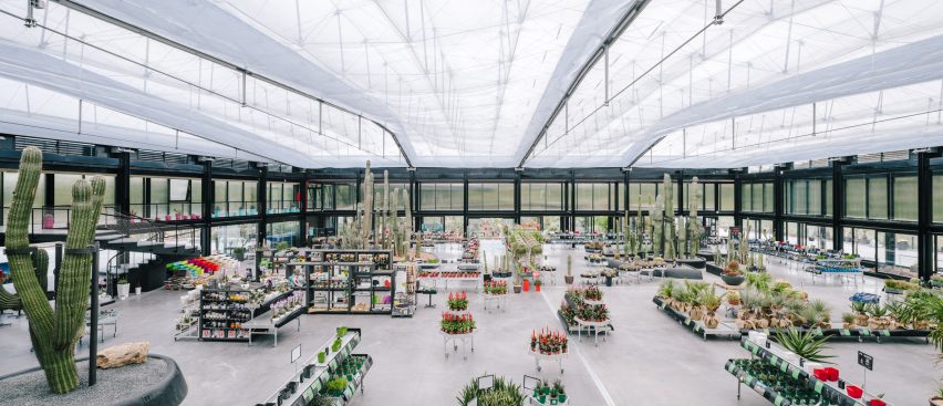 Garciagerman Arquitectos design cactus centre in Madrid