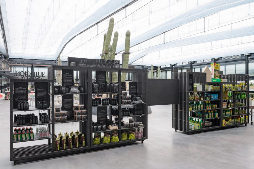 Garciagerman Arquitectos design cactus centre in Madrid
