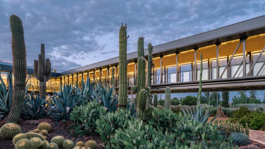 Garciagerman Arquitectos design cactus centre in Madrid