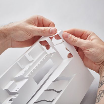 Competition: win a book demonstrating the art of kirigami through the architecture of Frank Lloyd Wright