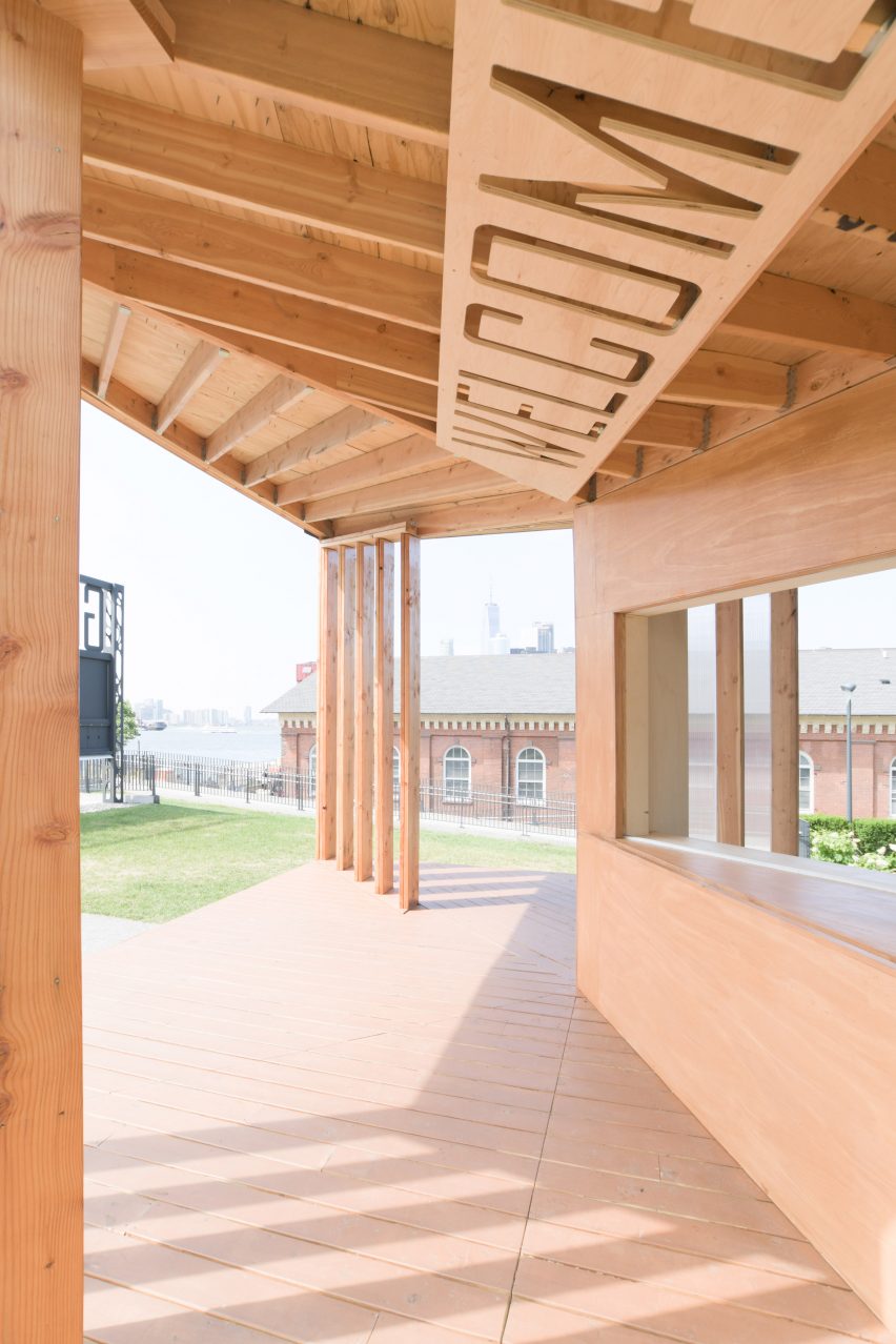 Governors Island Welcome Center by Office III