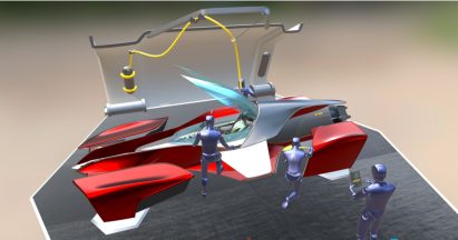 Gravity Sketch virtual reality modelling software