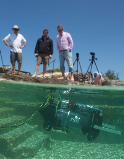 RSE Guardian LF1 robot humanely catches invasive lionfish