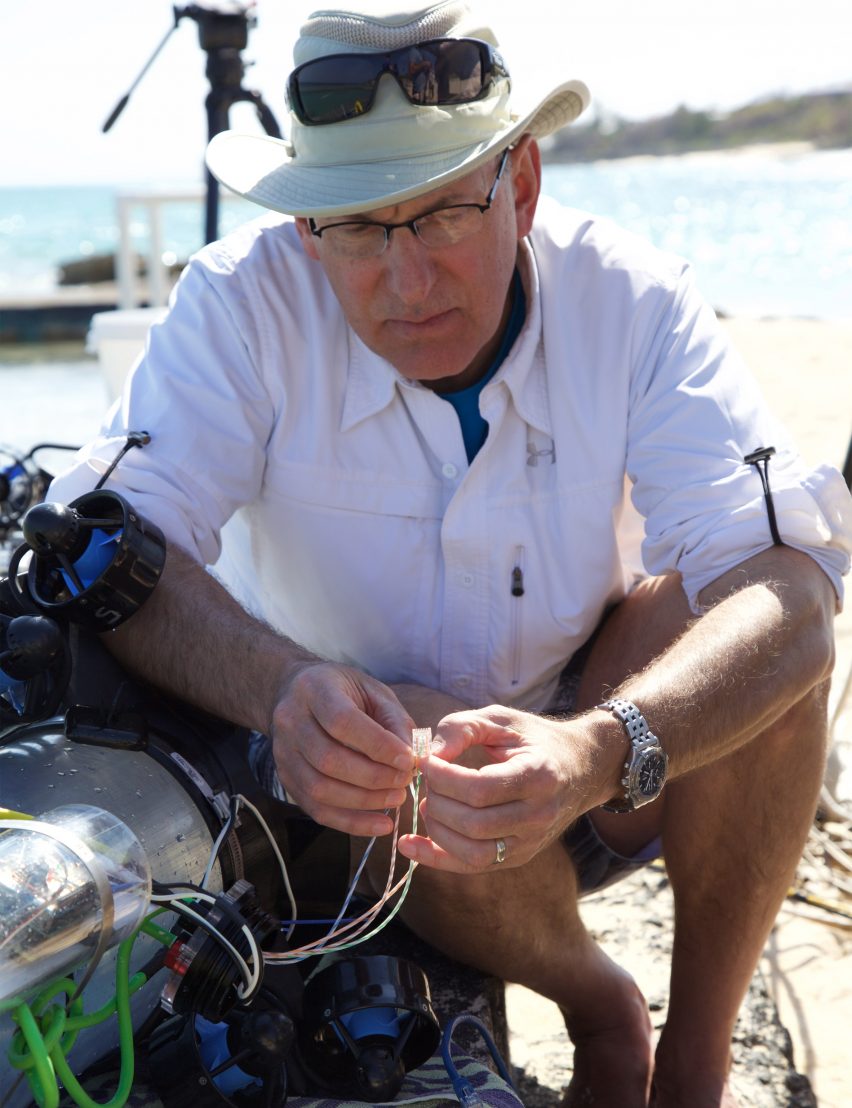 RSE Guardian LF1 robot humanely catches invasive lionfishv