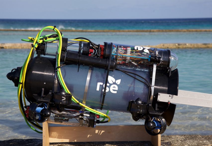 RSE Guardian LF1 robot humanely catches invasive lionfish