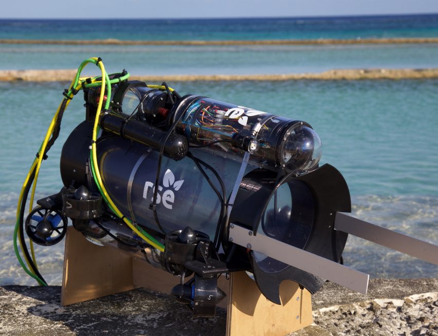 RSE Guardian LF1 robot humanely catches invasive lionfish