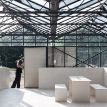 HASA Architects converts derelict glasshouses into events space in London’s Highgate