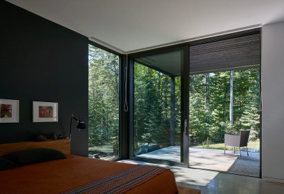 House on Lac Charlebois by Paul Bernier