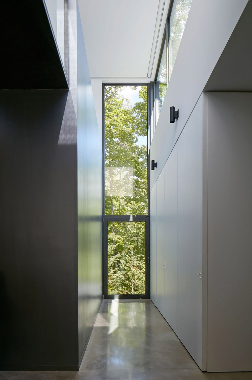 House on Lac Charlebois by Paul Bernier